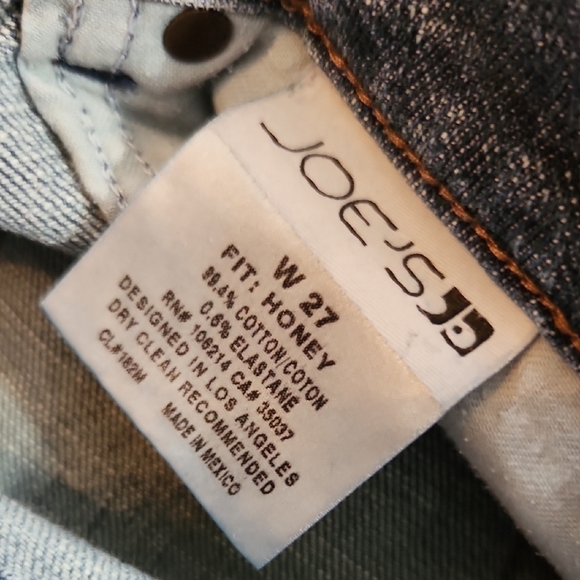 Joe's Jeans Womens Size 27 Honey Fit Blue Boot Cut Classic Denim - Picture 6 of 13